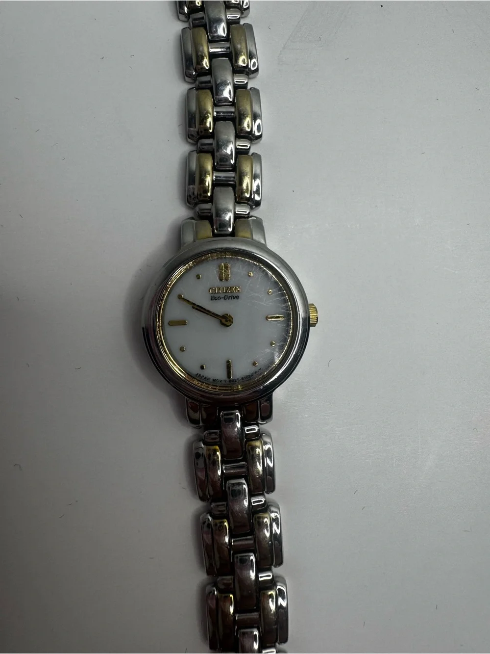 Women’s Citizen Eco Drive Two-Tone Stainless Steel Bracelet Watch - Silver/Gold